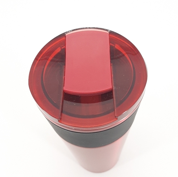 Starbucks Christmas Red Stainless Steel Cold Brew Cup Tumbler Limited New - Picture 4 of 5